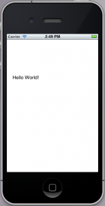 UIViewHelloWorld